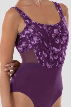 Bloch Trikots^Abby Tank-Trikot mit Blumenmuster für Damen elegance