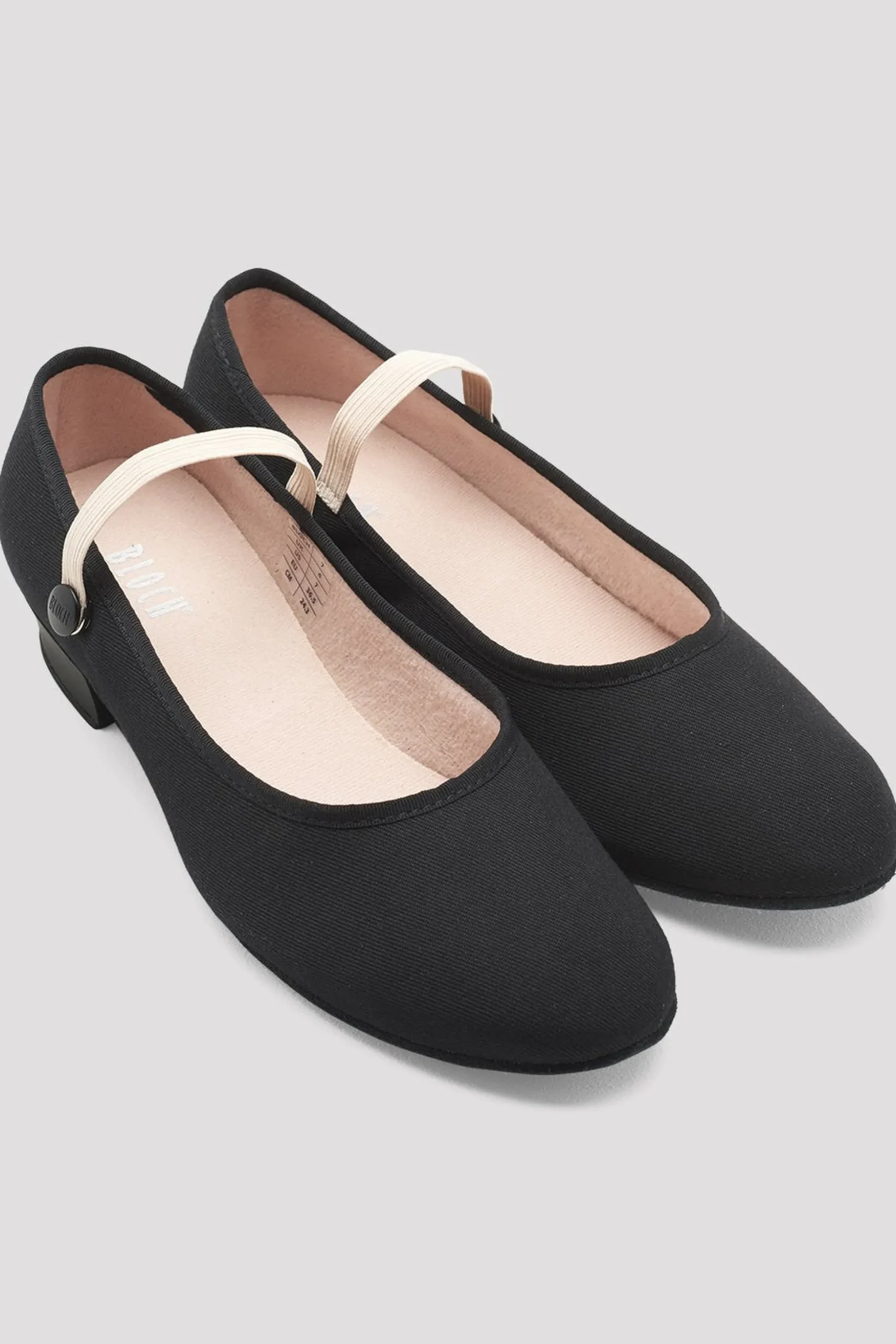 Bloch Charakter^Accent Charakterschuhe mit niedrigem Absatz für Mädchen