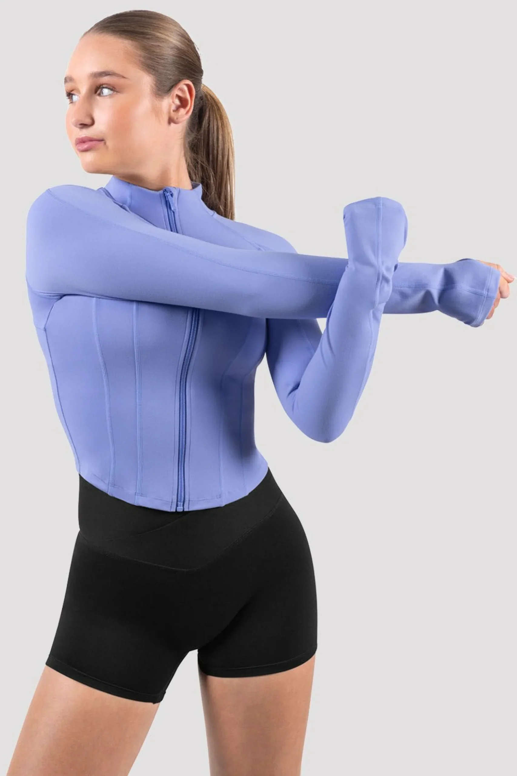 Bloch Jacken^Apex Everhold Contour Zip Jacke cornflower