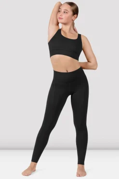 Bloch Gamaschen^Apex everhold Leggings mit Tasche black