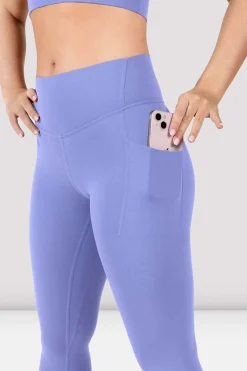 Bloch Gamaschen^Apex everhold Leggings mit Tasche cornflower