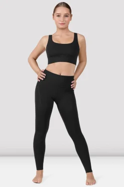 Bloch Crop Tops|Oberteile^Apex everhold Tank Sport-BH black