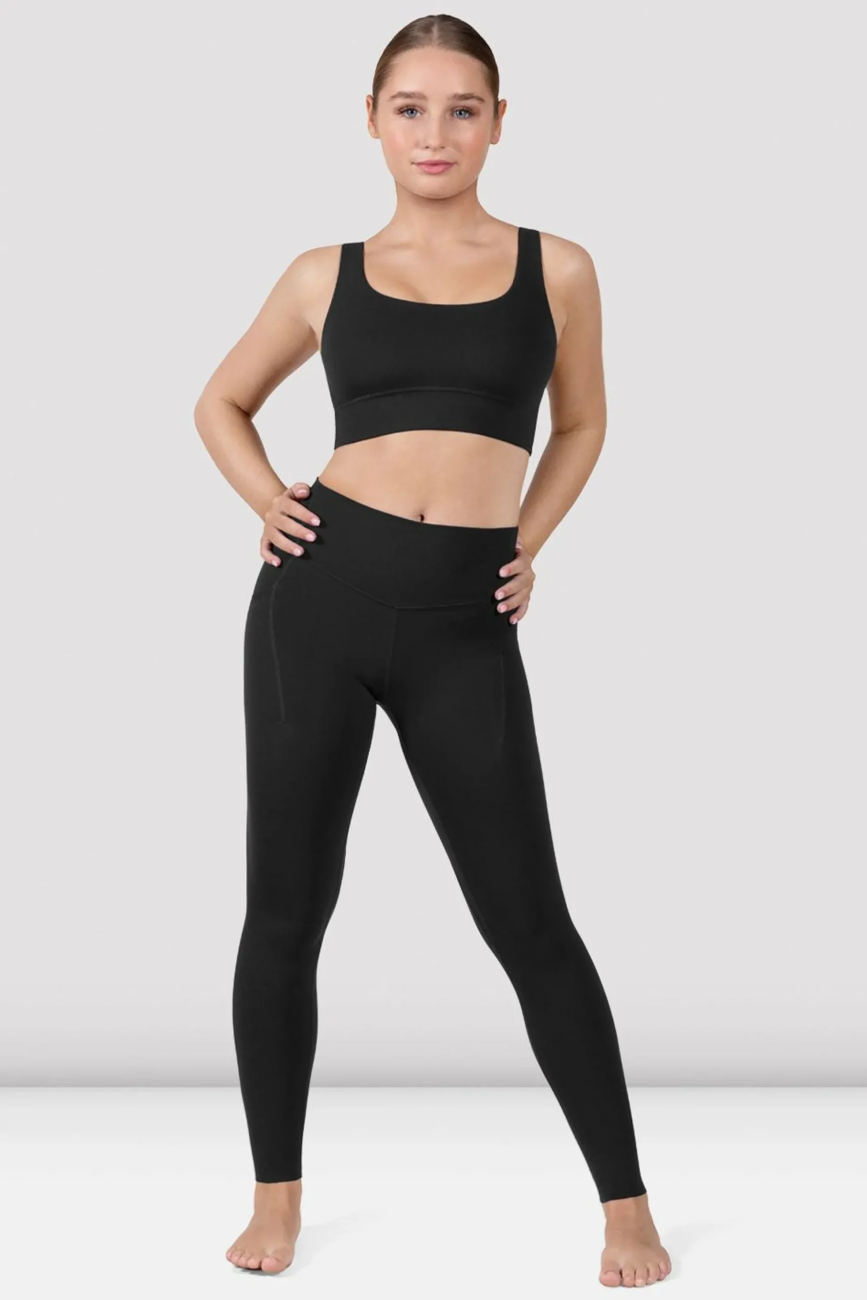 Bloch Crop Tops|Oberteile^Apex everhold Tank Sport-BH black