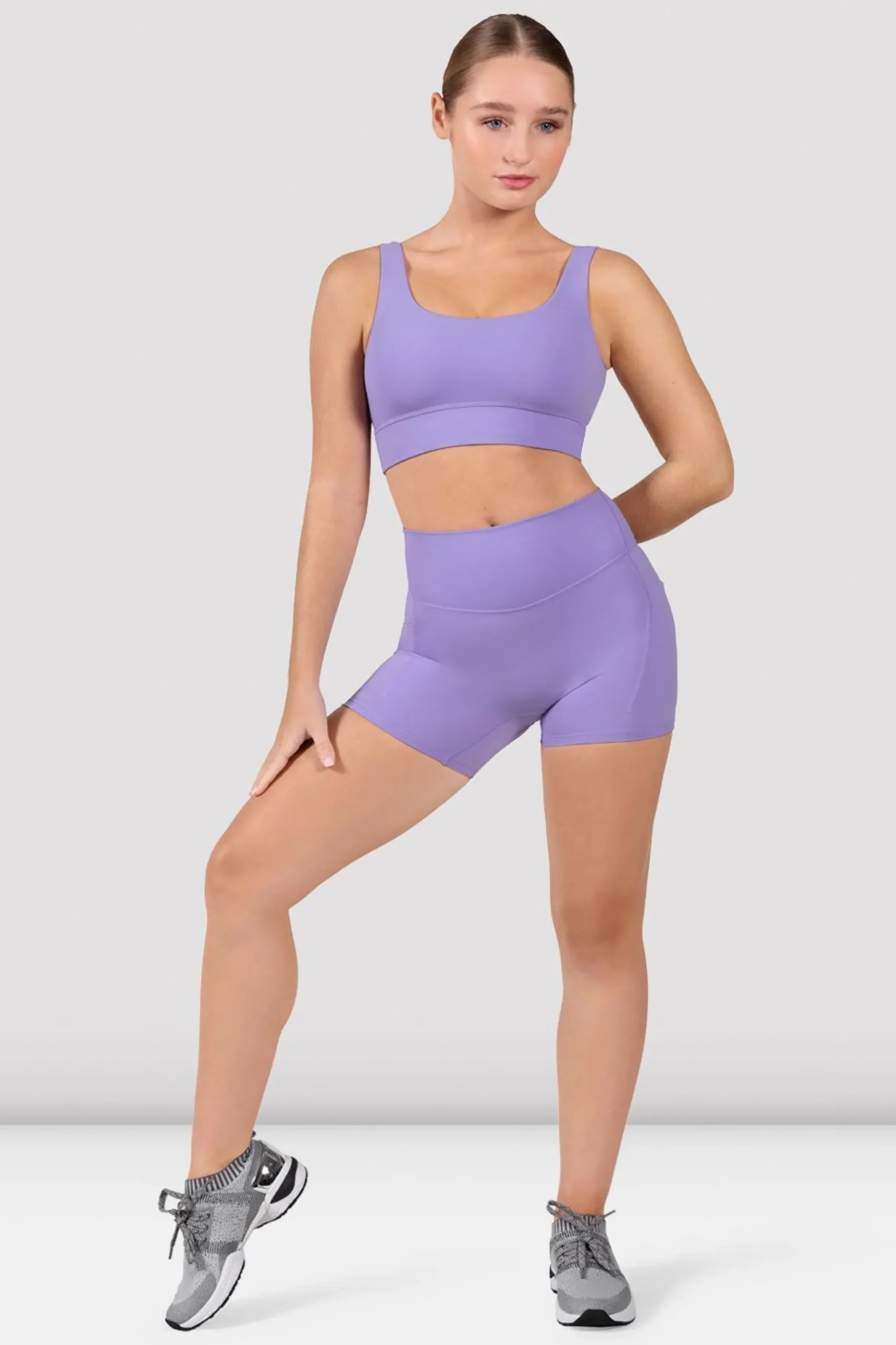 Bloch Crop Tops|Oberteile^Apex everhold Tank Sport-BH lilac