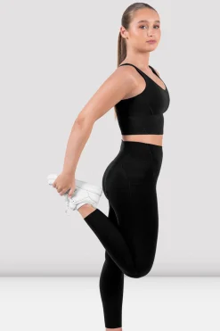 Bloch Gamaschen^Apex sculpt-Legging mit Tasche black