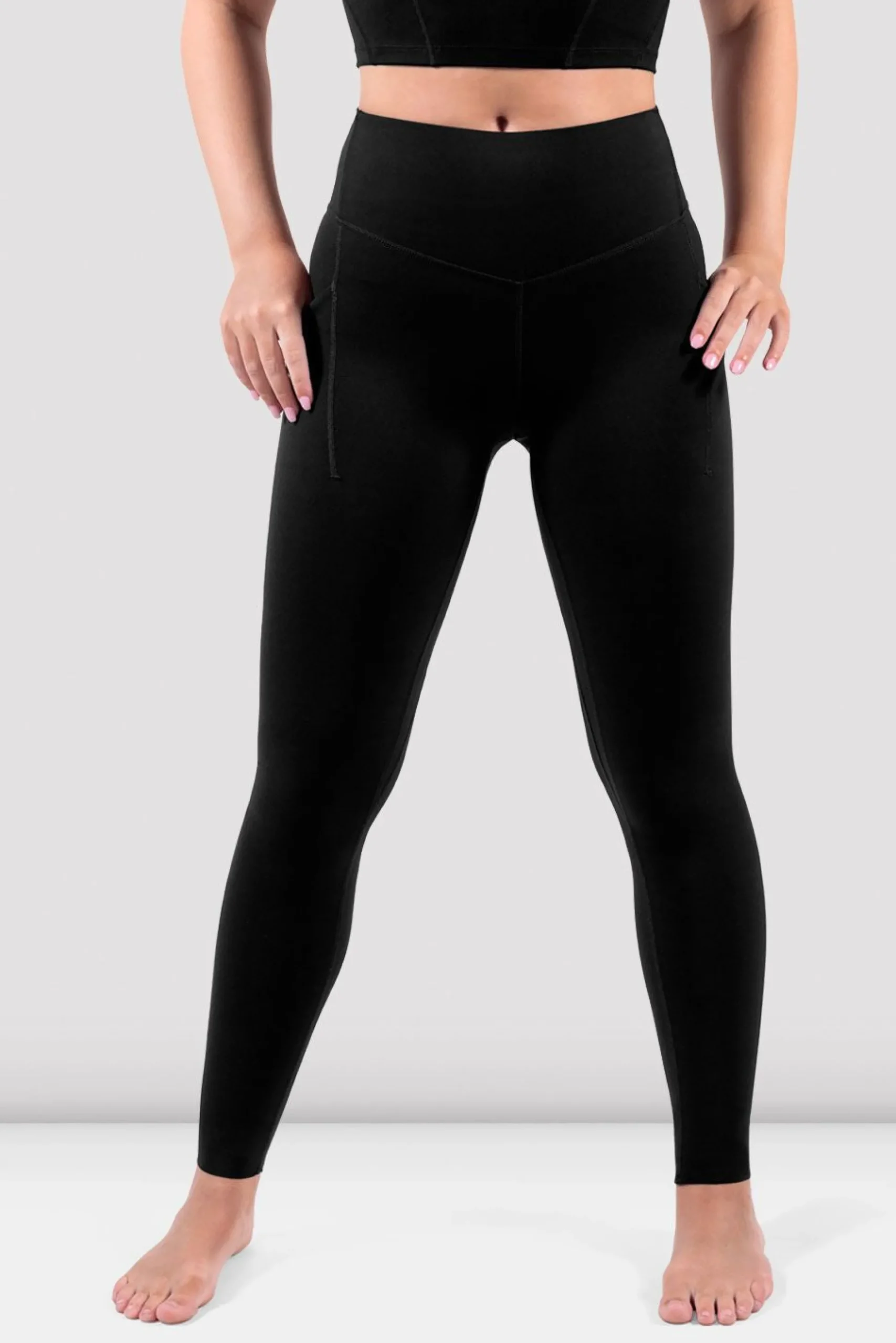 Bloch Gamaschen^Apex sculpt-Legging mit Tasche black