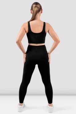 Bloch Gamaschen^Apex sculpt-Legging mit Tasche black