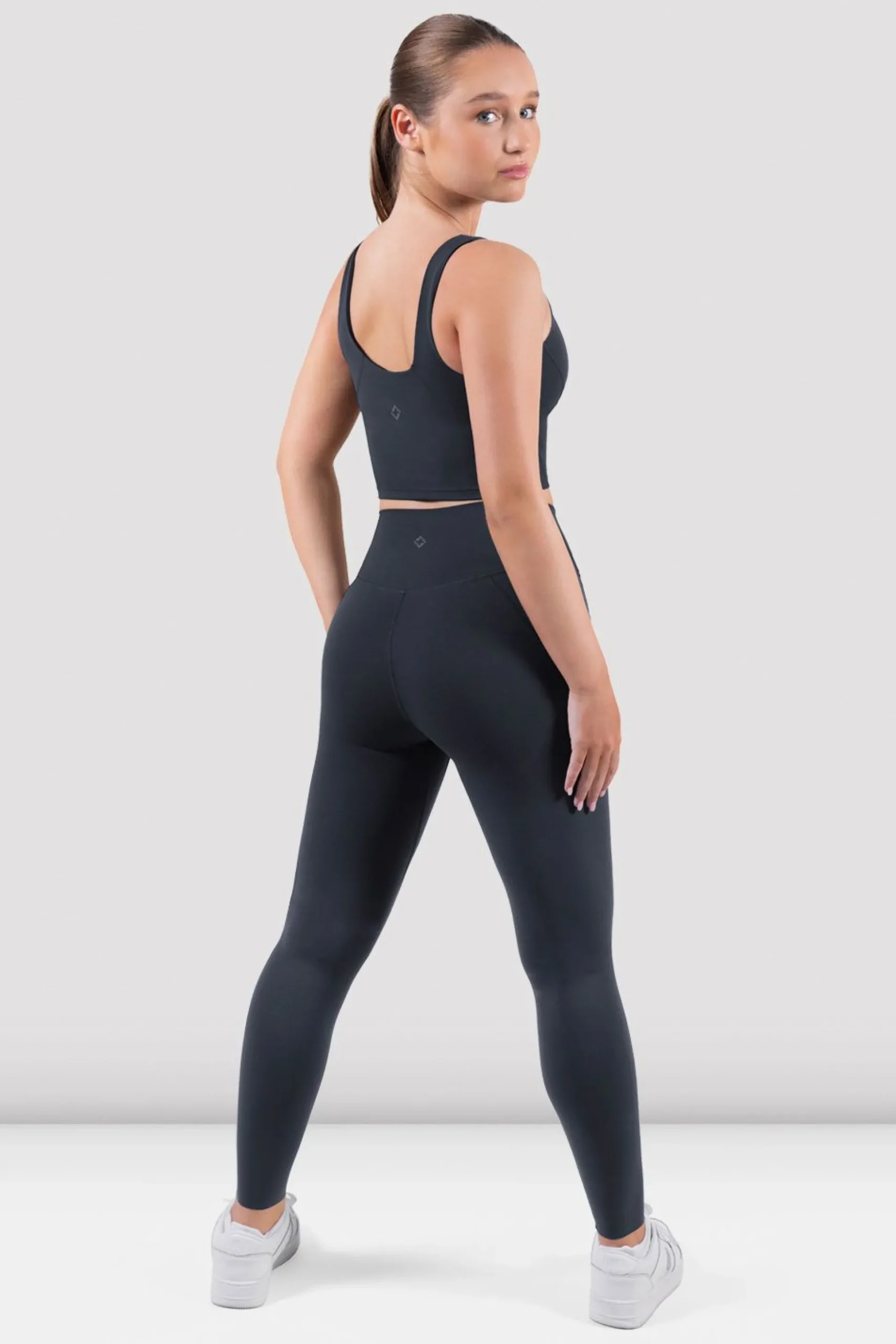 Bloch Gamaschen^Apex sculpt-Legging mit Tasche charcoal