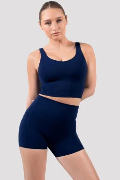 Bloch Crop Tops|Oberteile^Apex sculpt-Tanktop mit kurzem Schnitt navy