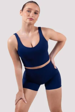 Bloch Kurze Hose^Apex sculpt-Taschenshorts navy
