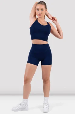 Bloch Kurze Hose^Apex sculpt-Taschenshorts navy