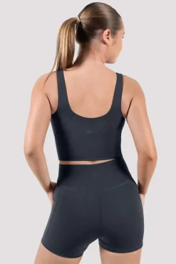 Bloch Kurze Hose^Apex sculpt-Taschenshorts charcoal