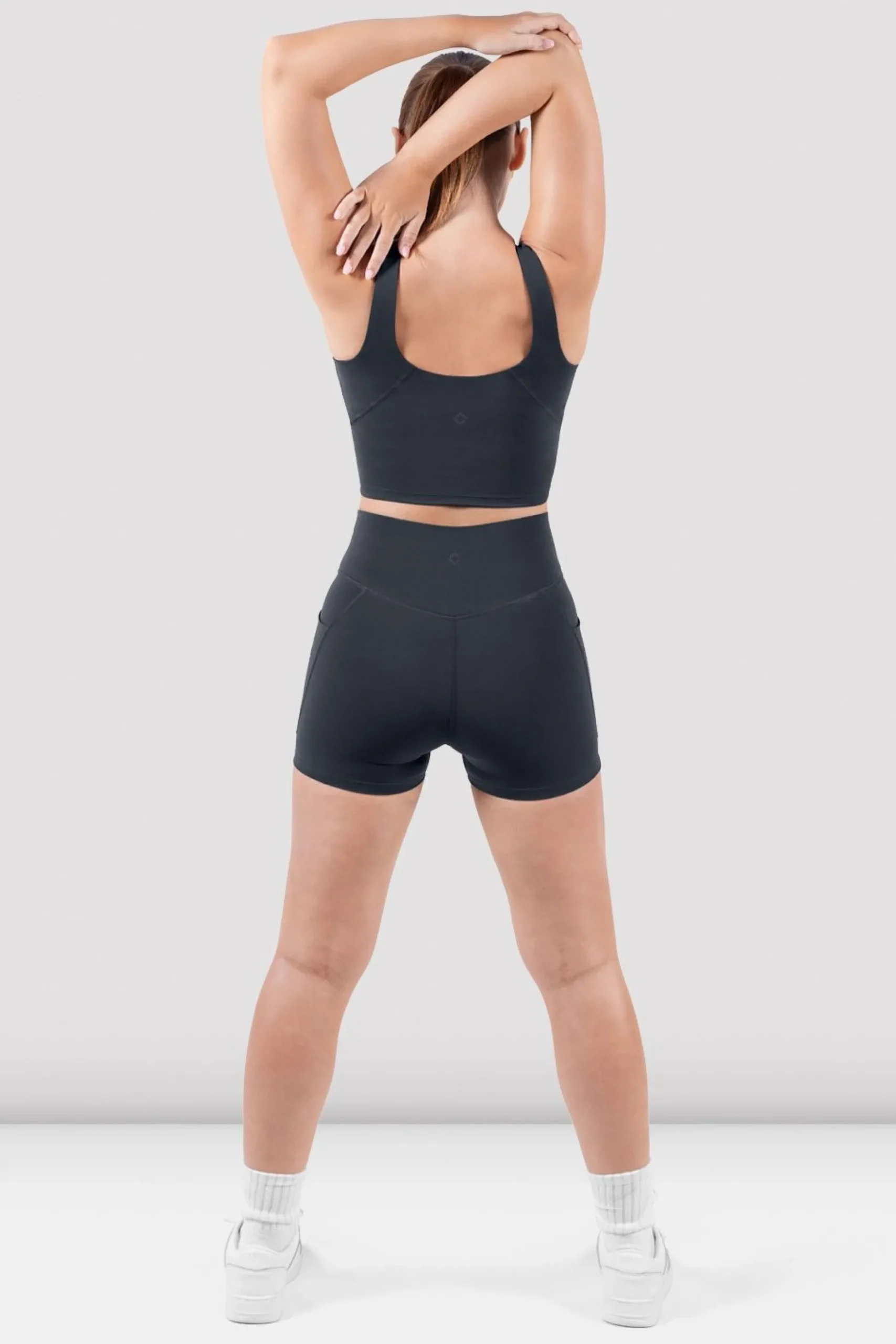 Bloch Kurze Hose^Apex sculpt-Taschenshorts charcoal
