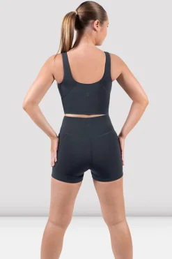 Bloch Kurze Hose^Apex sculpt-Taschenshorts charcoal