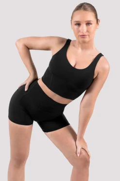 Bloch Kurze Hose^Apex sculpt-Taschenshorts black