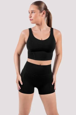 Bloch Kurze Hose^Apex sculpt-Taschenshorts black