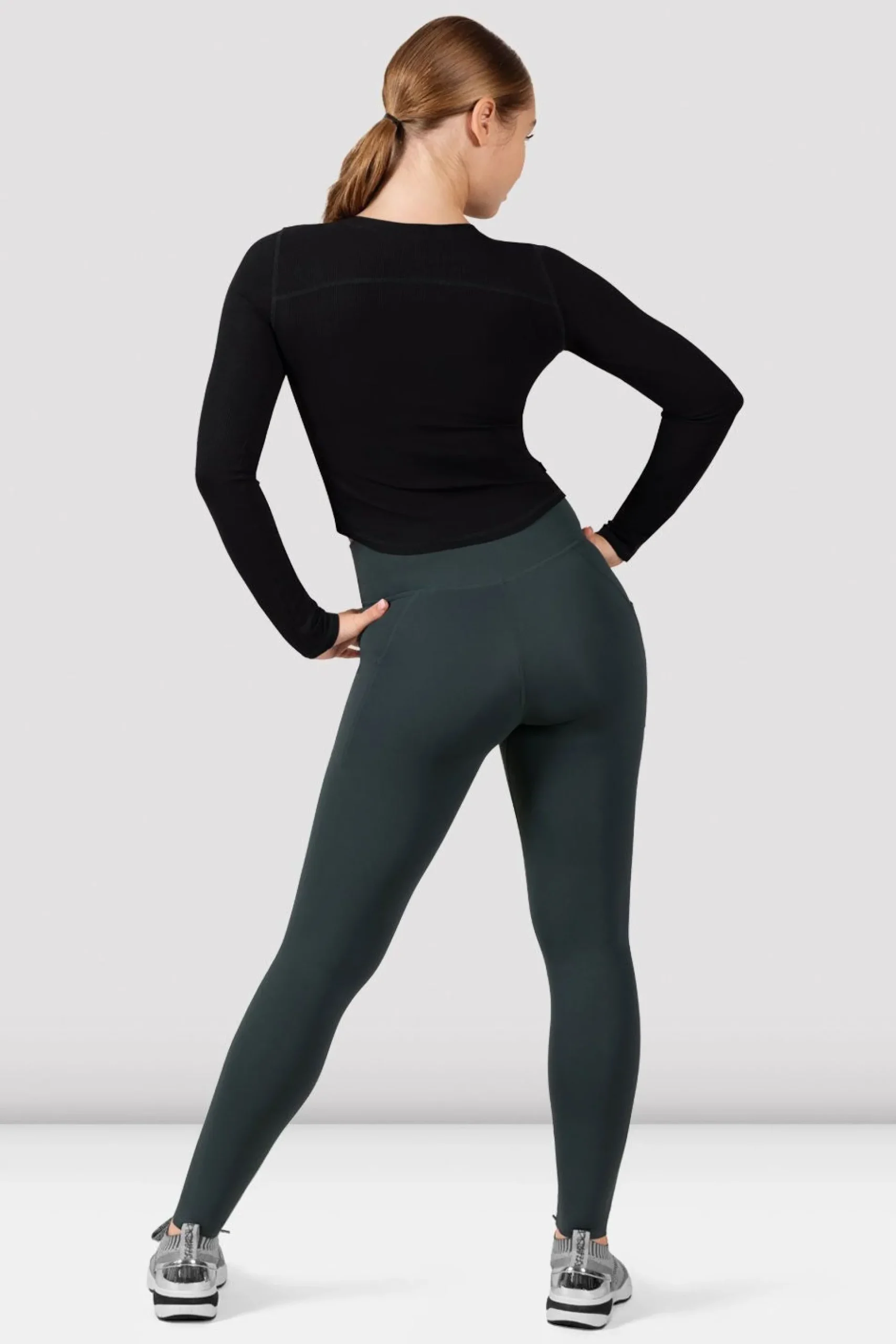 Bloch Oberteile^Apex Dynamic Langarmshirt black