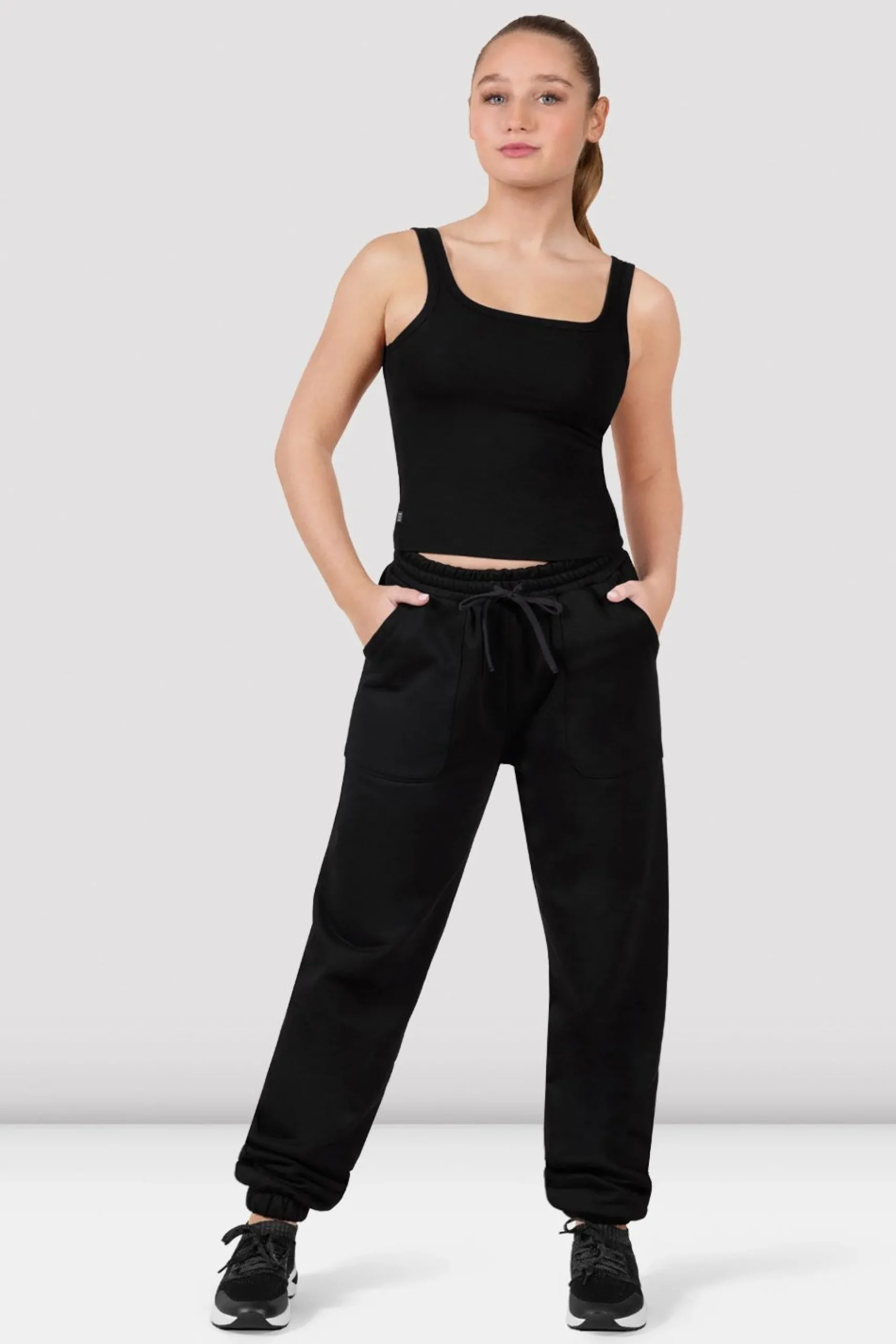 Bloch Schweißausbrüche|Gamaschen^Apex Motion Jogginghose black