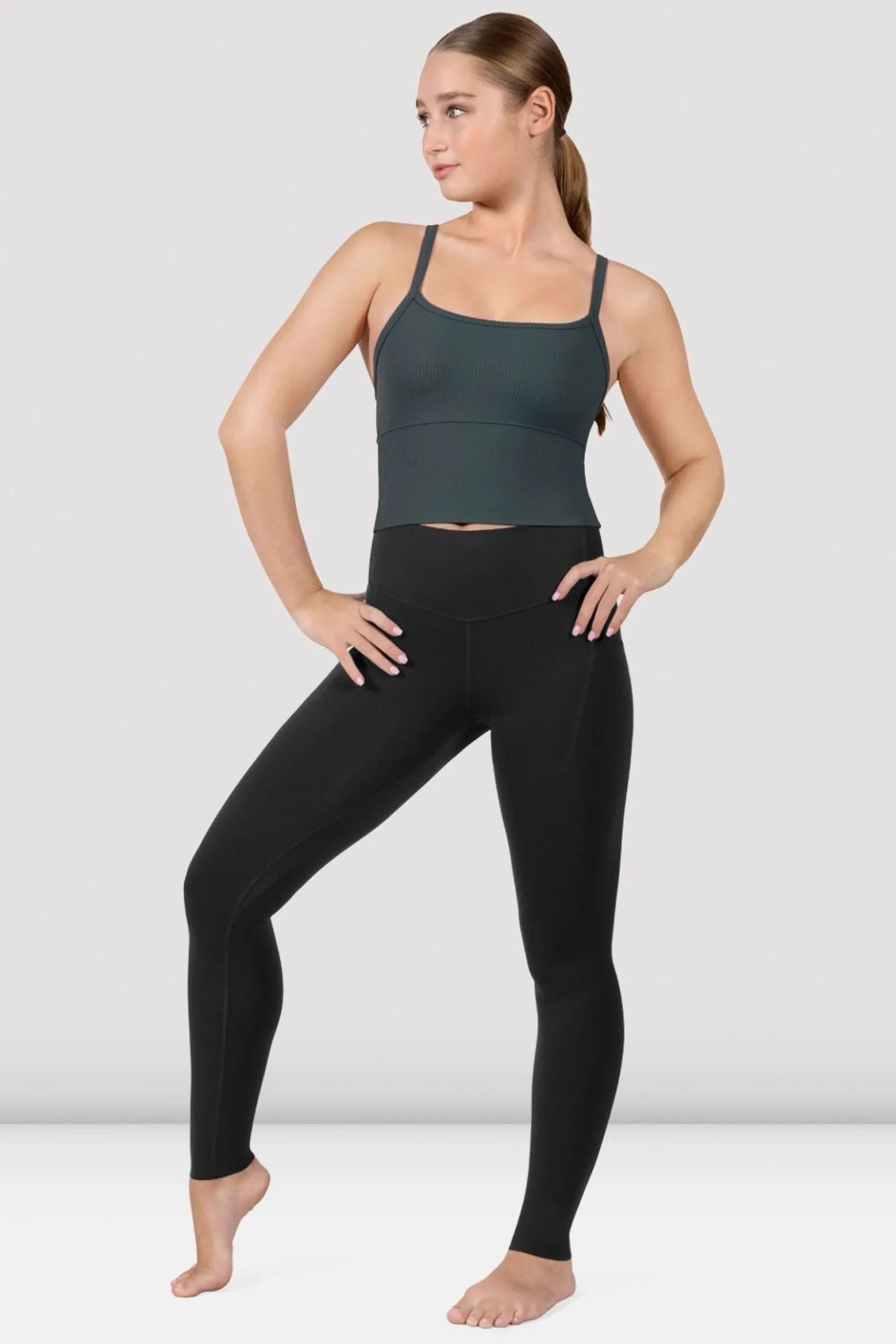 Bloch Crop Tops|Oberteile^Apex Resistance – Trägertop greencharcoal