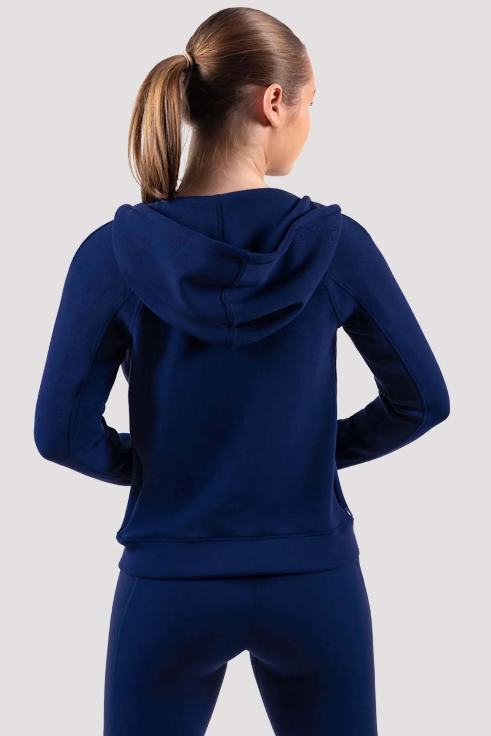 Bloch Jacken^Apex-Adaption Kapuzenjacke mit Reißverschluss navy