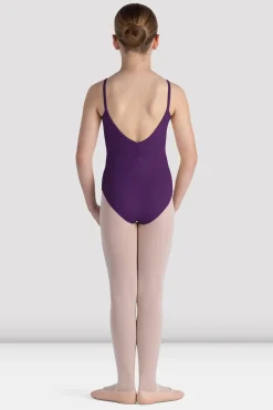 Bloch Basics & Uniformen|Trikots^Ari Camisole-Trikot für Mädchen aubergine
