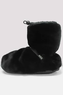Bloch Herren|Stiefel^Aufwärmstiefeletten aus Kunstfell für Erwachsene blackfauxfur