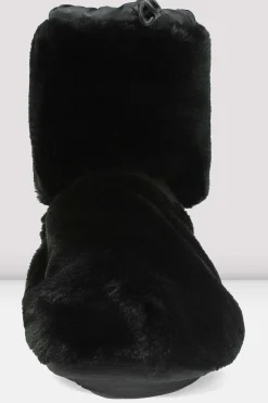 Bloch Herren|Stiefel^Aufwärmstiefeletten aus Kunstfell für Erwachsene blackfauxfur