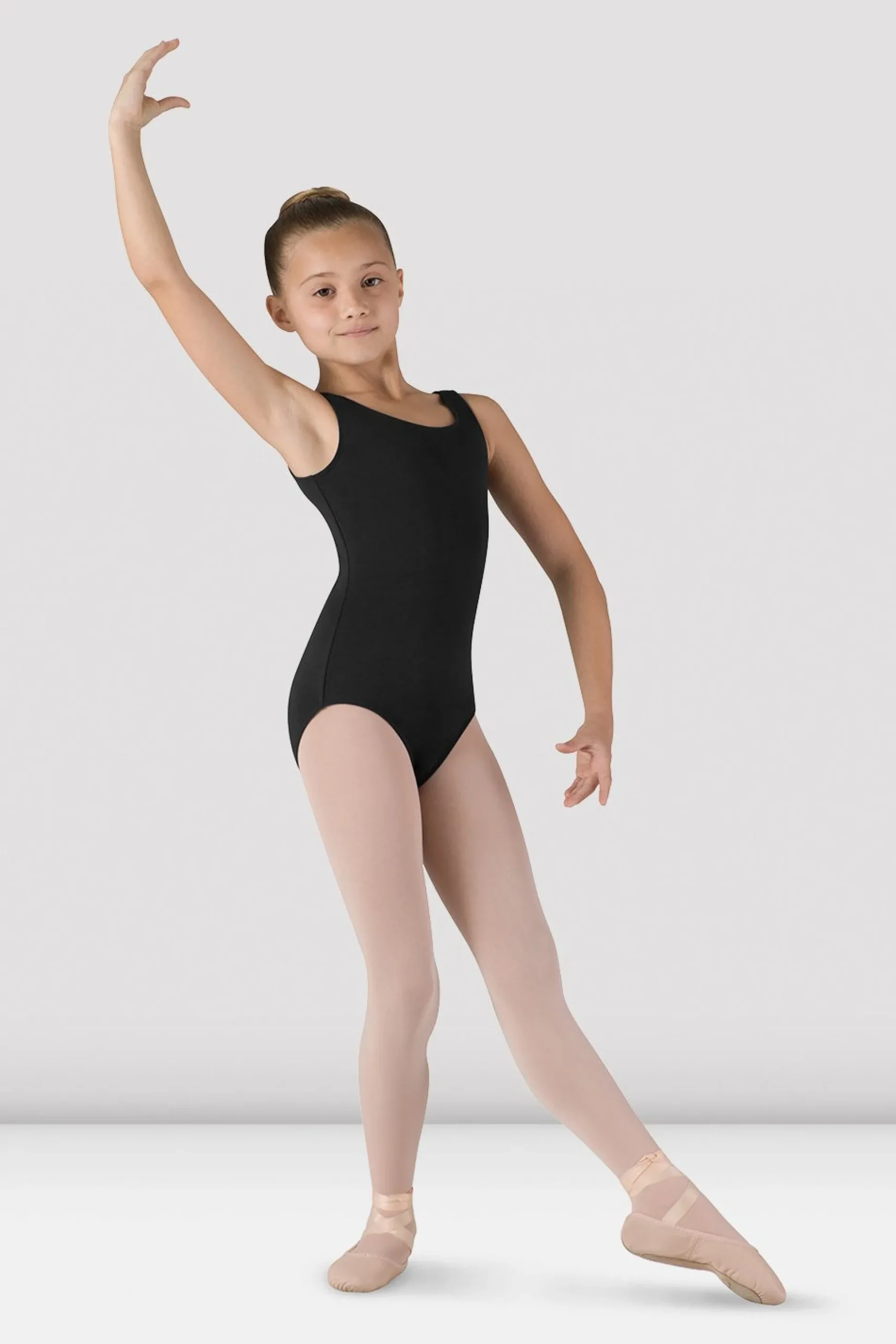Bloch Basics & Uniformen|Trikots^Basic-Tanktop-Trikot mit Rundhalsausschnitt für Mädchen