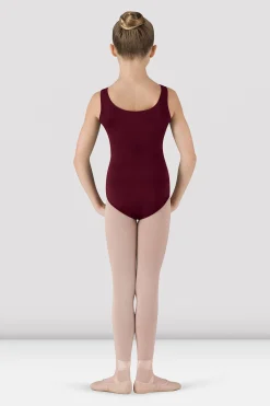 Bloch Basics & Uniformen|Trikots^Basic-Tanktop-Trikot mit Rundhalsausschnitt für Mädchen