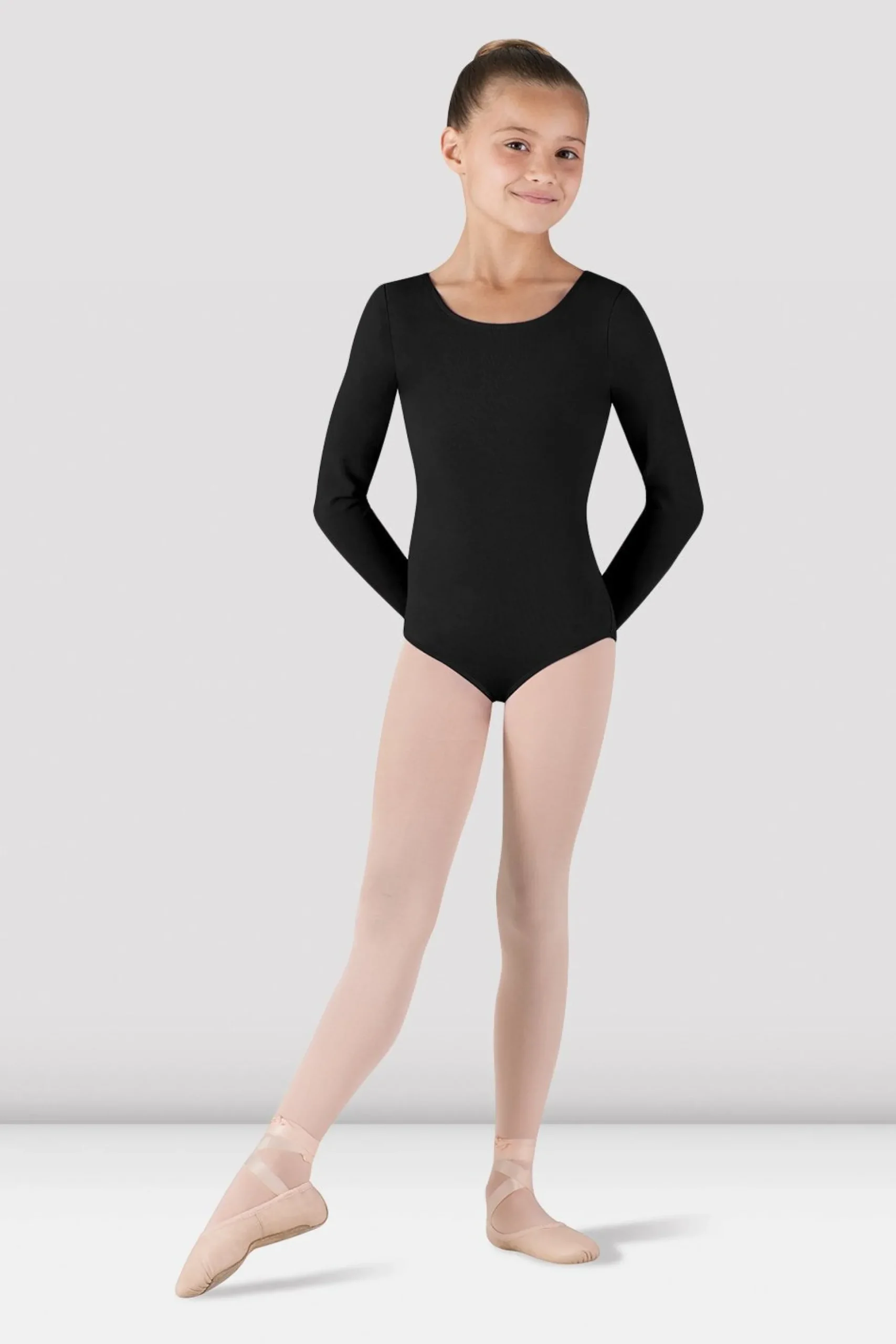 Bloch Basics & Uniformen|Trikots^Basic-Trikot mit langen Ärmeln für Mädchen