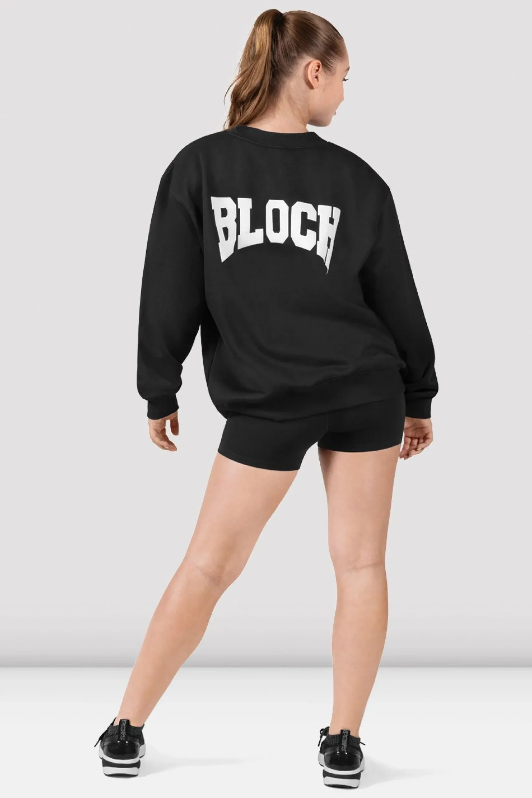 Bloch Schweißausbrüche^Übergroßes Sweatshirt von Apex Motion black