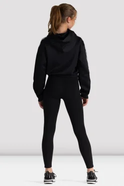 Bloch Oberteile|Aufwärmen^Logo Studio Kapuzenpullover für Kinder black