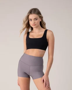 Bloch Oberteile|Sport-bhs^sculpt BH mit eckigem Ausschnitt ebony