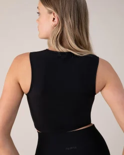 Bloch Oberteile^sculpt Tank ebony