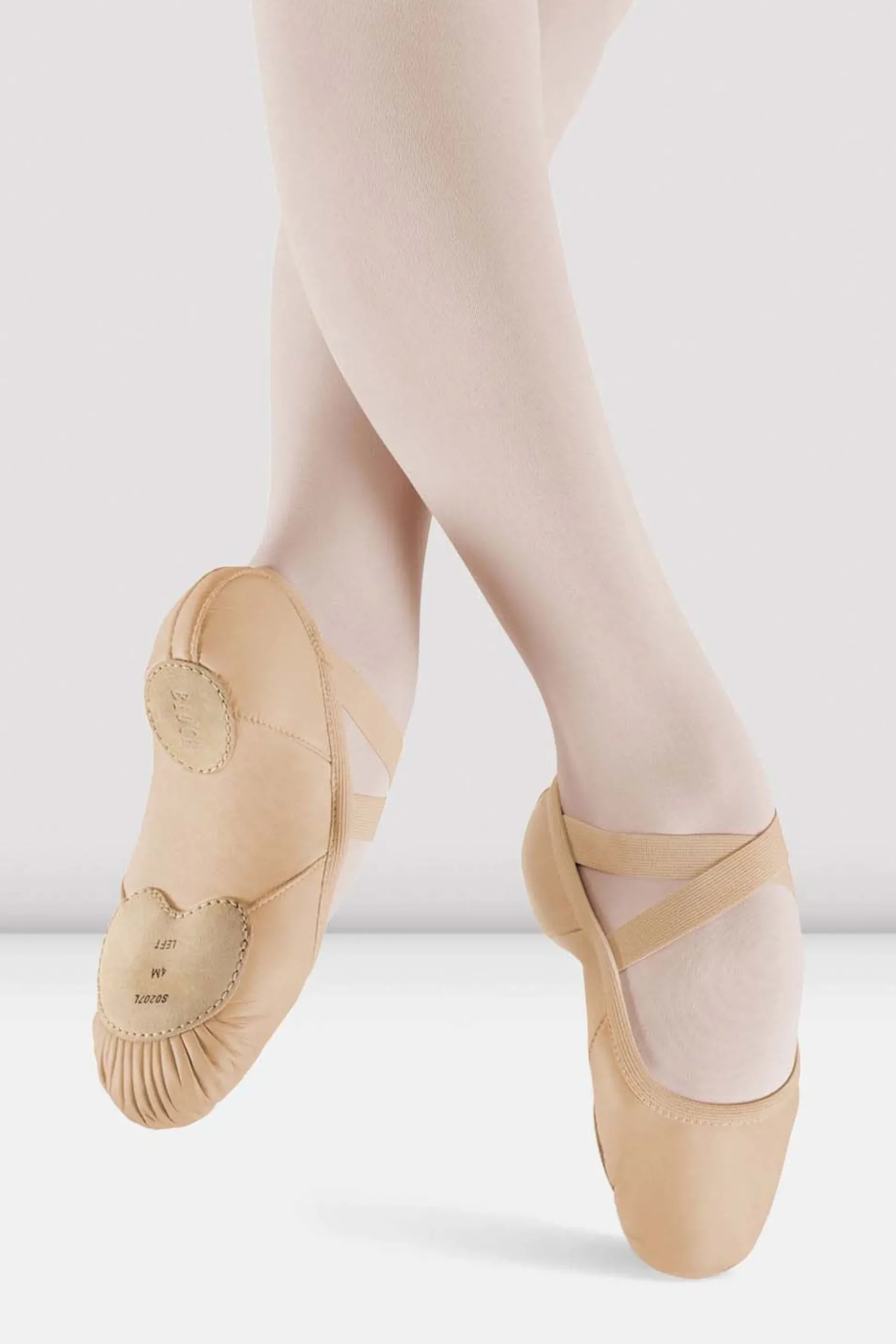 Bloch 分类为空^Damen Ballettschuhe aus Leder mit Verstärkungen lightleather