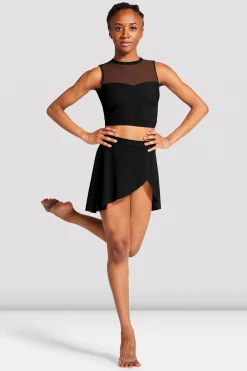 Bloch Oberteile|Performance^Damen Emiko Crop Top mit offenem Rücken