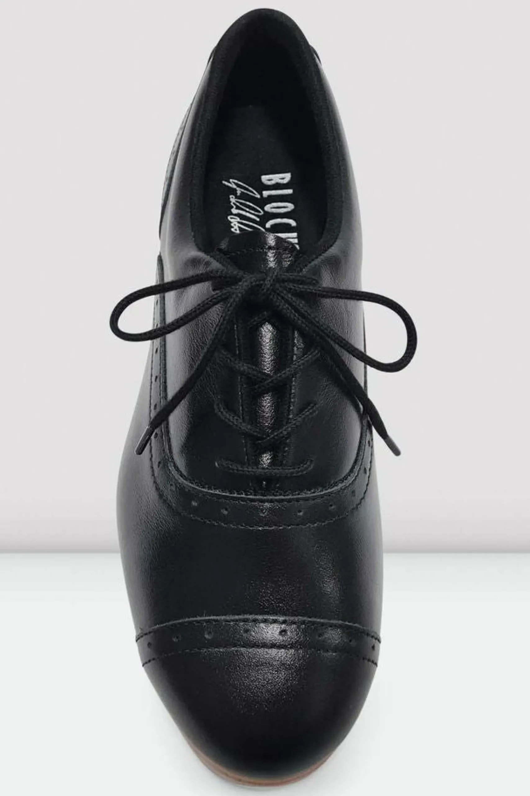 Bloch Stepptanz^Damen Jason Samuels Smith Tap-Schuhe mit natürlicher Sohle blackleather