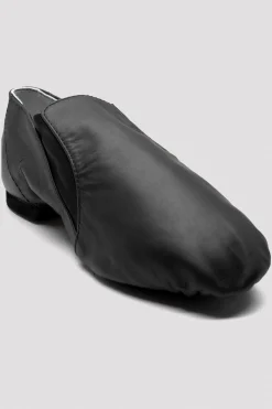 Bloch Jazz^Damen Leder Elasta Jazz Booties