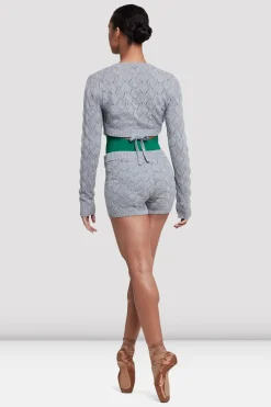 Bloch Shorts Und Slips|Aufwärmen^Damen Lily Strickshorts greymarle