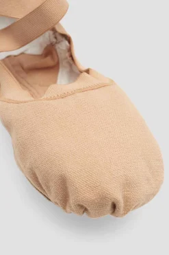 Bloch Ballett^Damen Pro elastische Canvas-Ballettschuhe