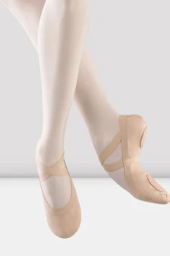 Bloch Ballett^Damen Pro elastische Canvas-Ballettschuhe