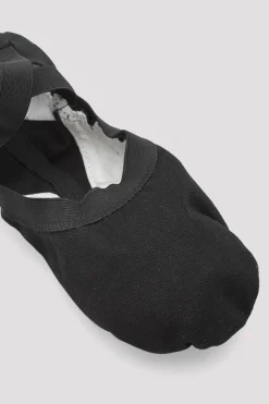 Bloch Ballett^Damen Pro elastische Canvas-Ballettschuhe