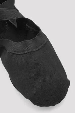 Bloch Ballett^Damen Synchrony Stretch-Canvas-Ballettschuhe