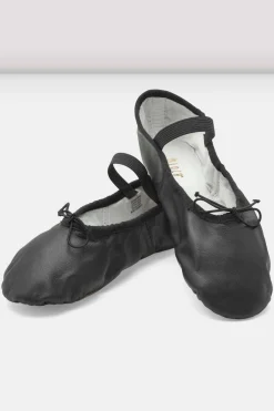 Bloch Ballett^Damen-Ballettschuhe von Dansoft aus Leder