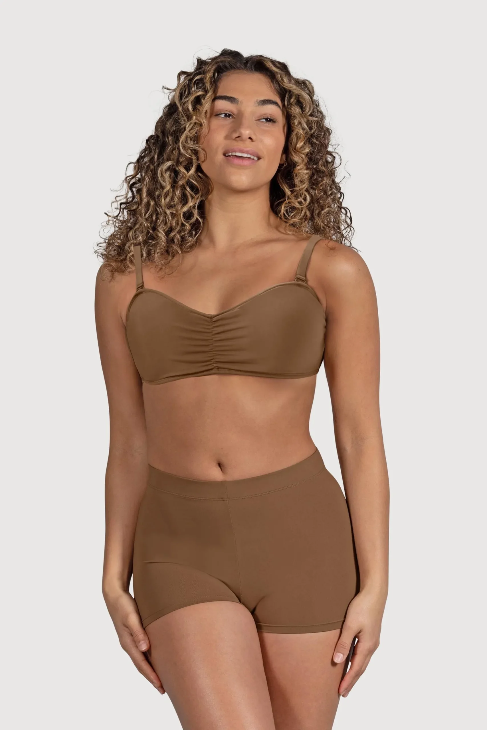 Bloch Unterwäsche|Shorts Und Slips^Damen-Capella-Shorts mit hoher Taille almond