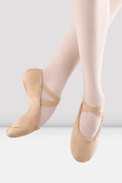 Bloch Ballett^Damen-Pump-Ballettschuhe aus Segeltuch lightsandcanvas