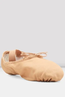Bloch Ballett^Damen-Pump-Ballettschuhe aus Segeltuch lightsandcanvas
