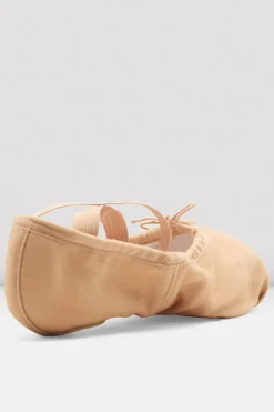 Bloch Ballett^Damen-Pump-Ballettschuhe aus Segeltuch lightsandcanvas