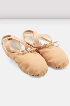 Bloch Ballett^Damen-Pump-Ballettschuhe aus Segeltuch lightsandcanvas