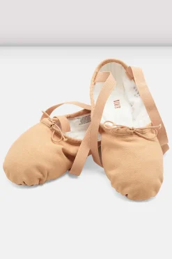 Bloch Ballett^Damen-Pump-Ballettschuhe aus Segeltuch lightsandcanvas